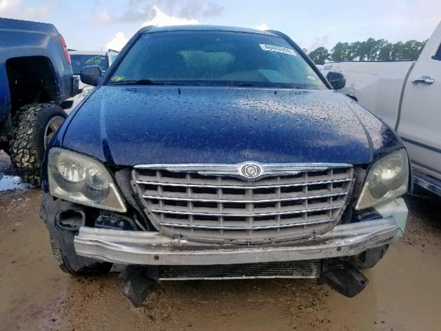 2C4GM48L45R441832 - 2005 CHRYSLER PACIFICA BLUE photo 9