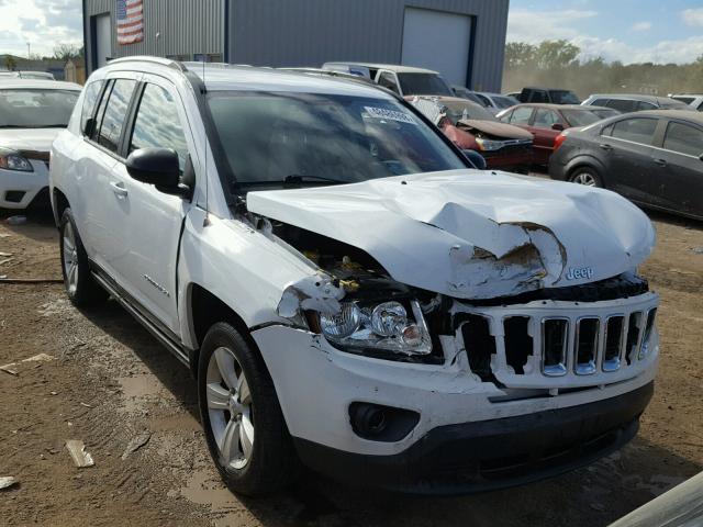 1J4NF1FB6BD266566 - 2011 JEEP COMPASS SP WHITE photo 1