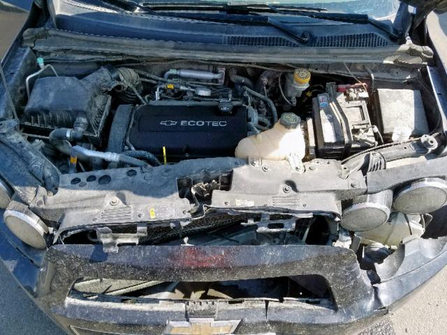 1G1JA6SGXF4101099 - 2015 CHEVROLET SONIC LS BLACK photo 7