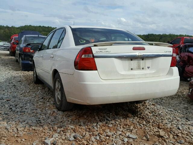 1G1ZT54865F283853 - 2005 CHEVROLET MALIBU LS 白色 照片 3