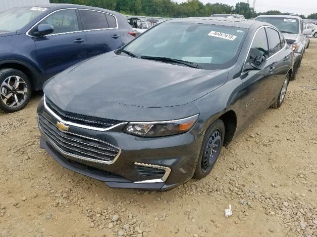 1G1ZB5ST6HF273497 - 2017 CHEVROLET MALIBU LS GRAY photo 2