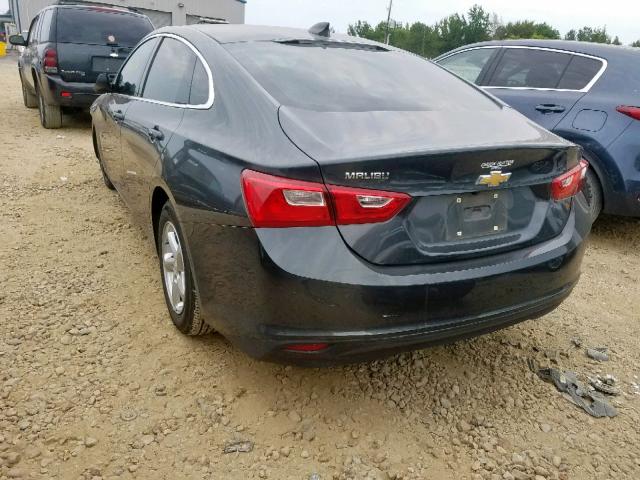 1G1ZB5ST6HF273497 - 2017 CHEVROLET MALIBU LS GRAY photo 3