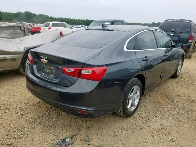 1G1ZB5ST6HF273497 - 2017 CHEVROLET MALIBU LS GRAY photo 4