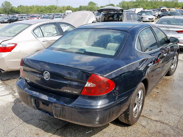 2G4WC552861120758 - 2006 BUICK LACROSSE C BLACK photo 4