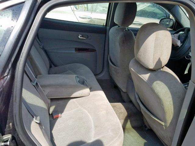 2G4WC552861120758 - 2006 BUICK LACROSSE C BLACK photo 6