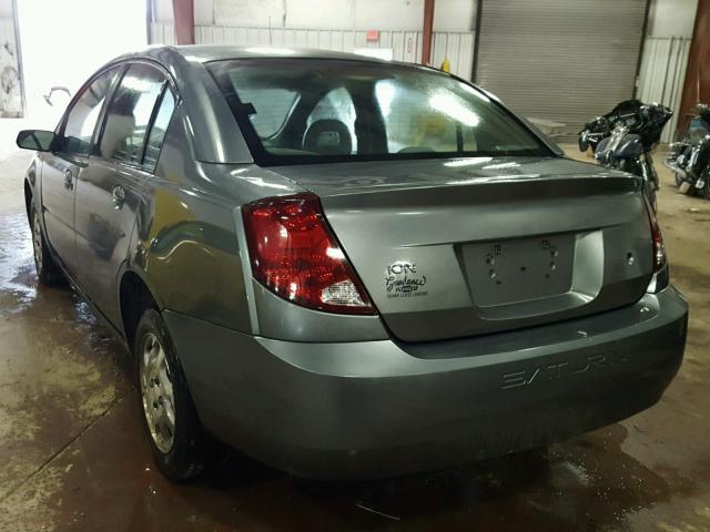 1G8AJ55F57Z205907 - 2007 SATURN ION LEVEL GRAY photo 3