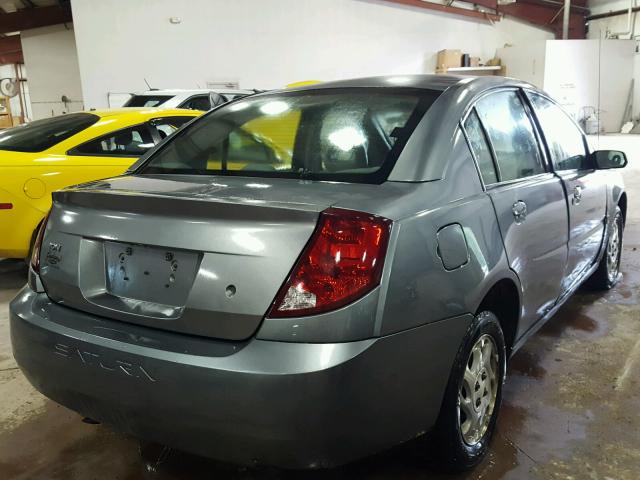 1G8AJ55F57Z205907 - 2007 SATURN ION LEVEL GRAY photo 4