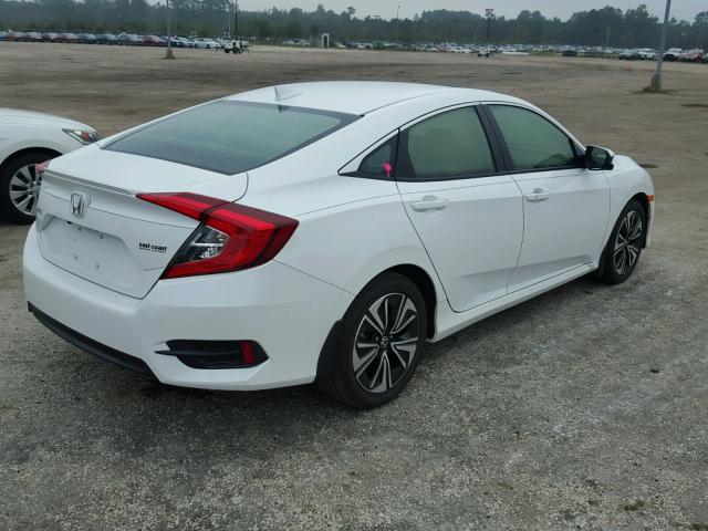 JHMFC1F73JX002828 - 2018 HONDA CIVIC EXL WHITE photo 4