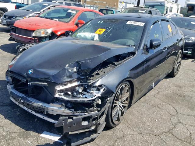 WBAJE5C59JWA95960 - 2018 BMW 540 I BLACK photo 2