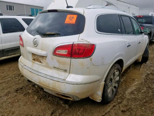 5GAKVCKDXHJ235086 - 2017 BUICK ENCLAVE WHITE photo 4