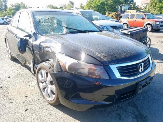 1HGCP2F8XAA052329 - 2010 HONDA ACCORD EXL BLACK photo 1