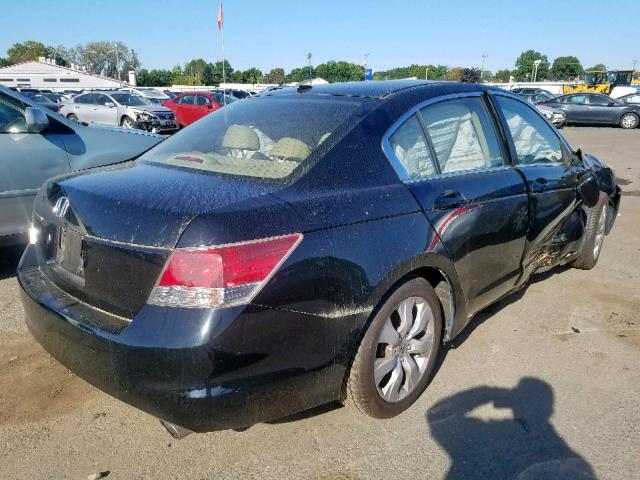 1HGCP2F8XAA052329 - 2010 HONDA ACCORD EXL BLACK photo 4