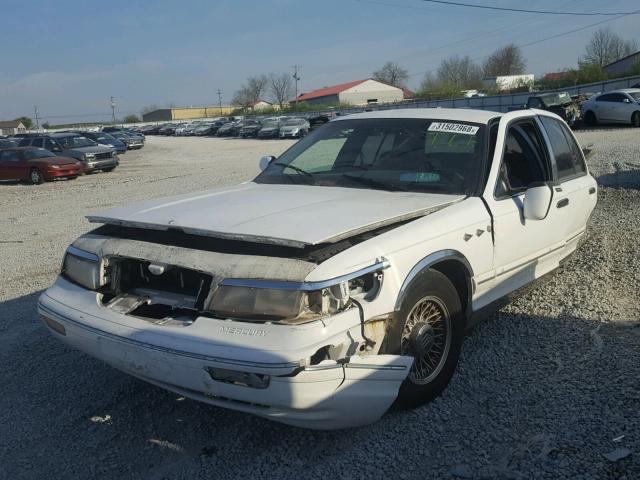 2MELM75WXVX626573 - 1997 MERCURY GRAND MARQ WHITE photo 2