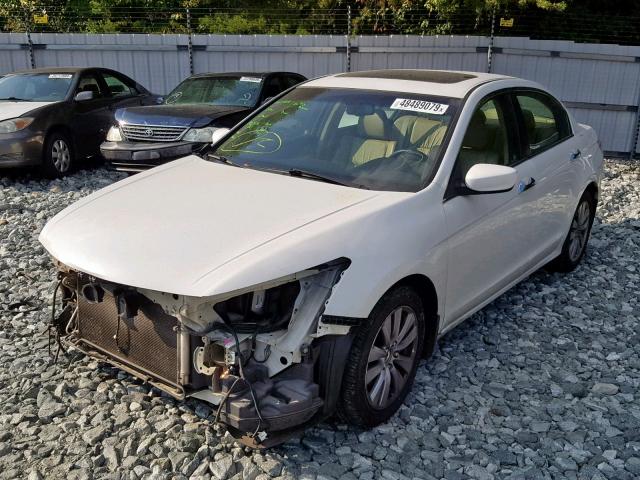 1HGCP3F89BA027302 - 2011 HONDA ACCORD EXL WHITE photo 2