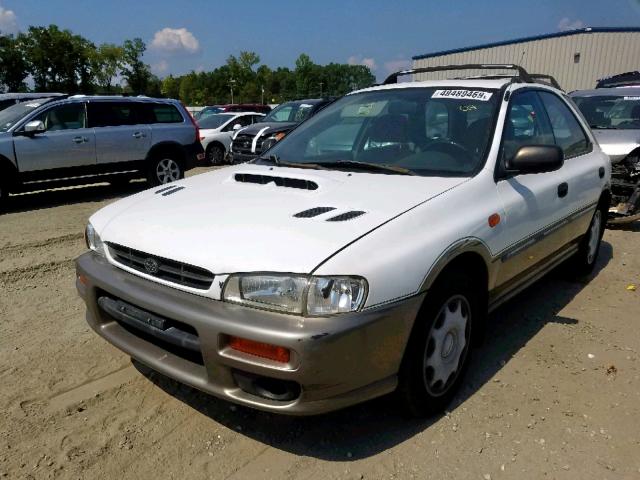 JF1GF4858XH805301 - 1999 SUBARU IMPREZA OU WHITE photo 2