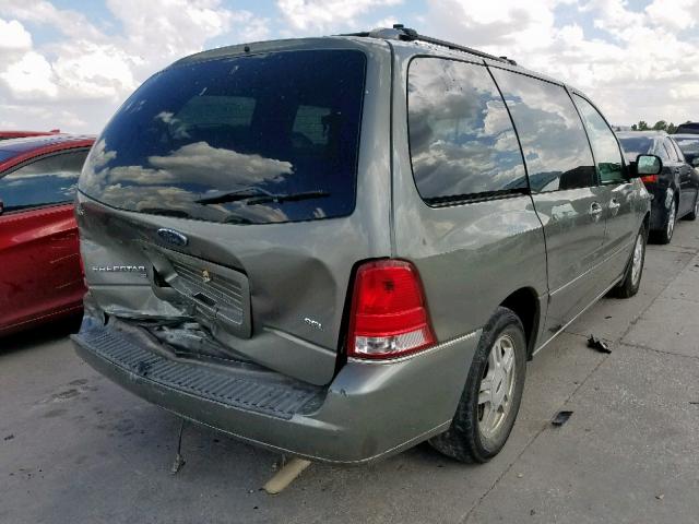 2FMZA52285BA77703 - 2005 FORD FREESTAR S GREEN photo 4