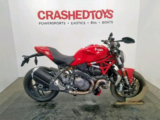 ZDMMACFW6JB025233 - 2018 DUCATI MONSTER 12 RED photo 1