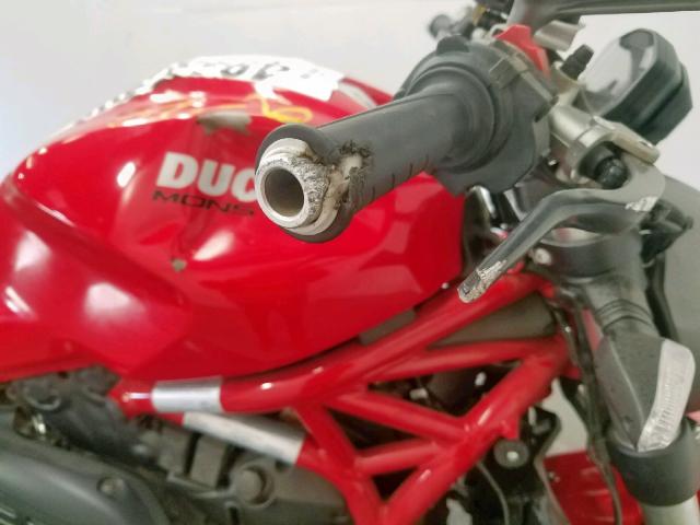 ZDMMACFW6JB025233 - 2018 DUCATI MONSTER 12 RED photo 11