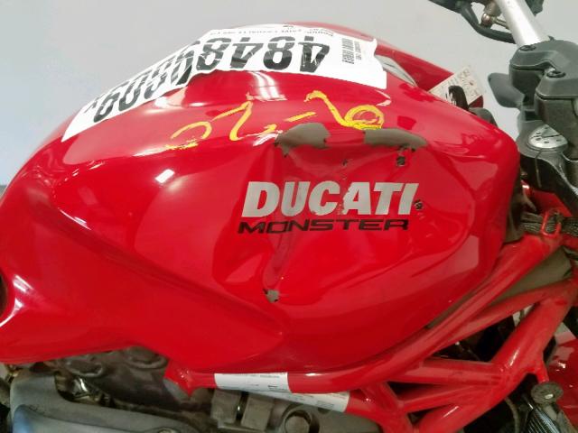 ZDMMACFW6JB025233 - 2018 DUCATI MONSTER 12 RED photo 15