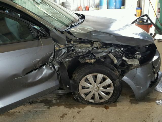 3VW2K7AJ7BM362259 - 2011 VOLKSWAGEN JETTA BASE Մոխրագույն լուսանկար 9
