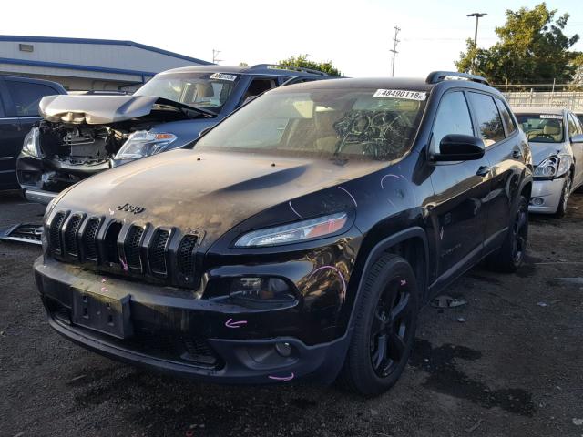 1C4PJLCS3GW135295 - 2016 JEEP CHEROKEE L BLACK photo 2