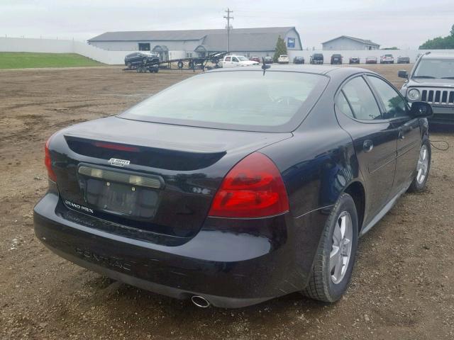 2G2WP552881171077 - 2008 PONTIAC GRAND PRIX BLACK photo 4