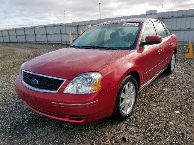 1FAHP231X5G183927 - 2005 FORD FIVE HUNDR RED photo 2