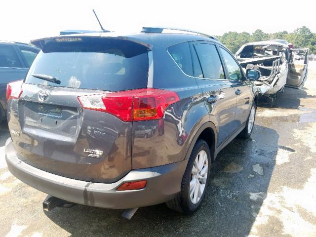 2T3DFREV0FW378834 - 2015 TOYOTA RAV4 LIMIT GRAY photo 4