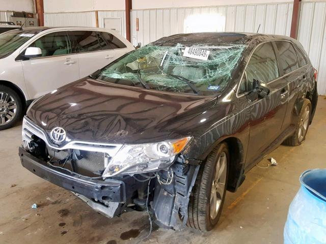 4T3ZK3BB9AU021847 - 2010 TOYOTA VENZA BLACK photo 2