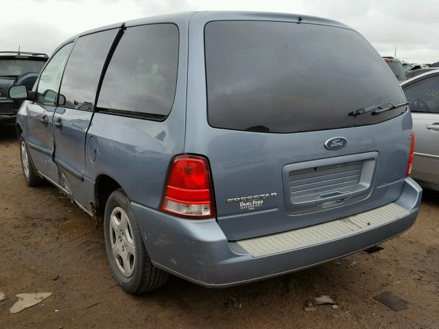 2FMZA50664BB16602 - 2004 FORD FREESTAR S BLUE photo 3