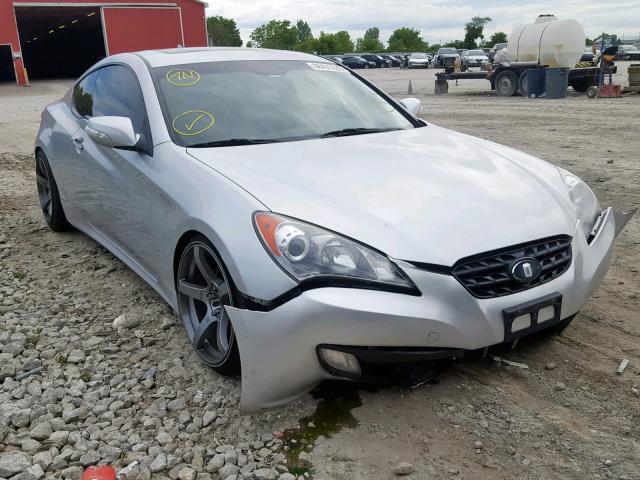 KMHHU6KHXAU006407 - 2010 HYUNDAI GENESIS CO SILVER photo 1