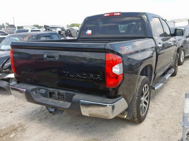 5TFEM5F16GX107482 - 2016 TOYOTA TUNDRA CRE GRAY photo 4