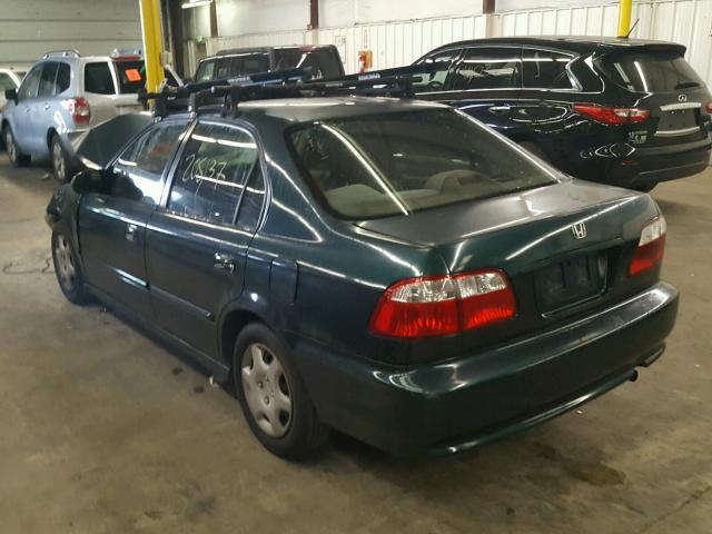 2HGEJ661XXH539786 - 1999 HONDA CIVIC BASE GREEN photo 3