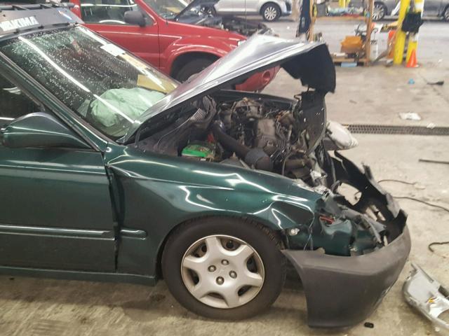 2HGEJ661XXH539786 - 1999 HONDA CIVIC BASE GREEN photo 9