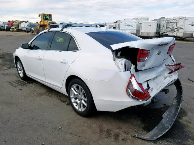 1G11D5SR1DF152544 - 2013 CHEVROLET MALIBU 1LT WHITE photo 3