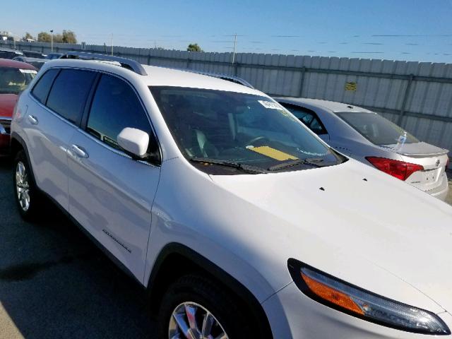 1C4PJMDBXFW768136 - 2015 JEEP CHEROKEE L WHITE photo 1