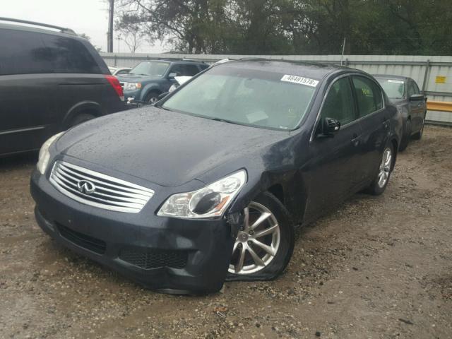 JNKCV61F69M362407 - 2009 INFINITI G37 GRAY photo 2