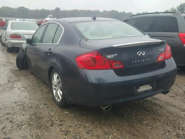 JNKCV61F69M362407 - 2009 INFINITI G37 GRAY photo 3