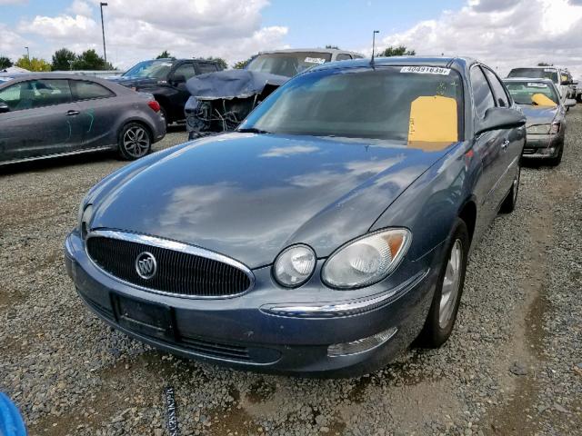 2G4WD532151221817 - 2005 BUICK LACROSSE C GRAY photo 2