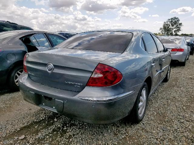 2G4WD532151221817 - 2005 BUICK LACROSSE C GRAY photo 4