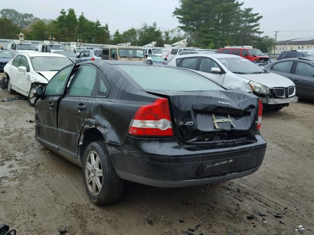 YV1MS382972273532 - 2007 VOLVO S40 2.4I BLACK photo 3