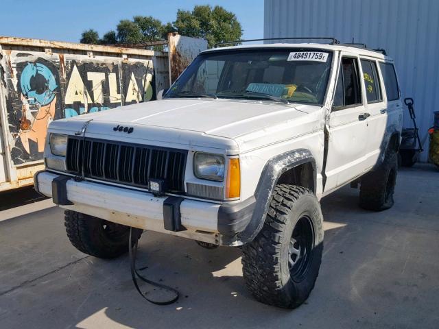 1J4FJ78L1KL643225 - 1989 JEEP CHEROKEE L WHITE photo 2