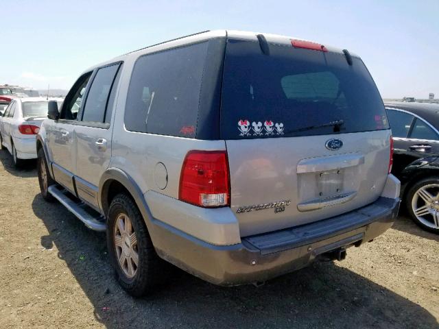 1FMRU15W44LA41827 - 2004 FORD EXPEDITION SILVER photo 3