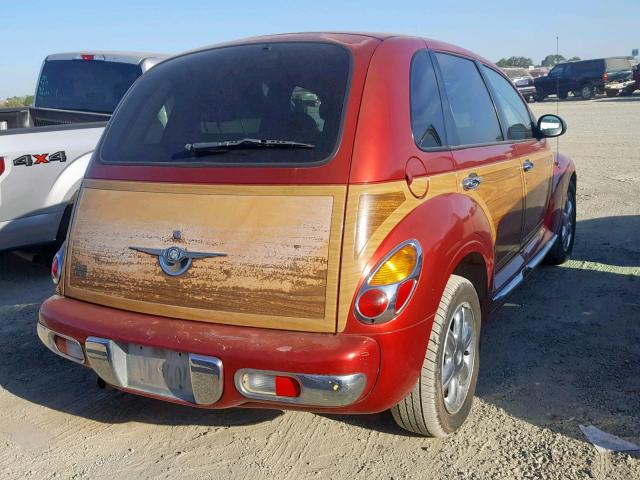 3C8FY68B72T329987 - 2002 CHRYSLER PT CRUISER RED photo 4