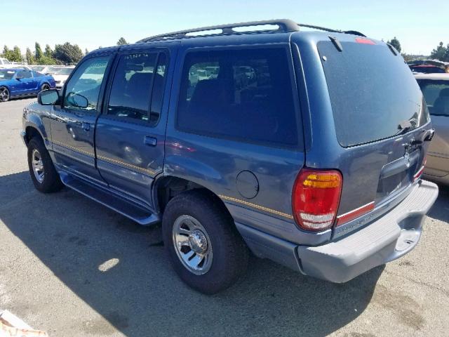 4M2ZU55P7WUJ30769 - 1998 MERCURY MOUNTAINEE BLUE photo 3