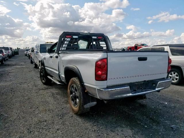 3D7KS28A98G172102 - 2008 DODGE RAM 2500 S ვერცხლისფერი ფოტო 3
