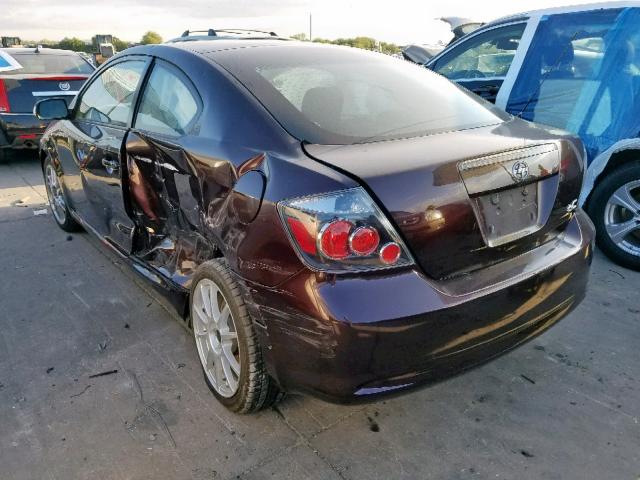 JTKDE3B75A0313120 - 2010 TOYOTA SCION TC ბურგუნდია ფოტო 3
