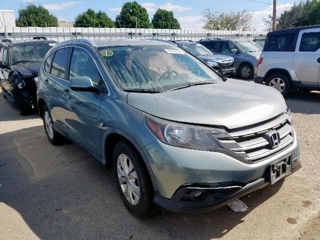 5J6RM4H7XCL018958 - 2012 HONDA CR-V EXL SILVER photo 1