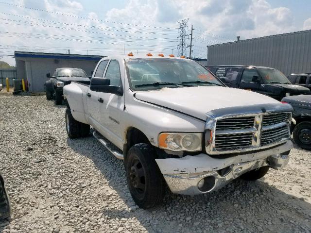 3D7MU48C33G860573 - 2003 DODGE RAM 3500 S WHITE photo 1