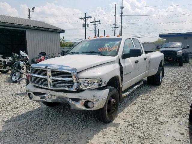 3D7MU48C33G860573 - 2003 DODGE RAM 3500 S WHITE photo 2